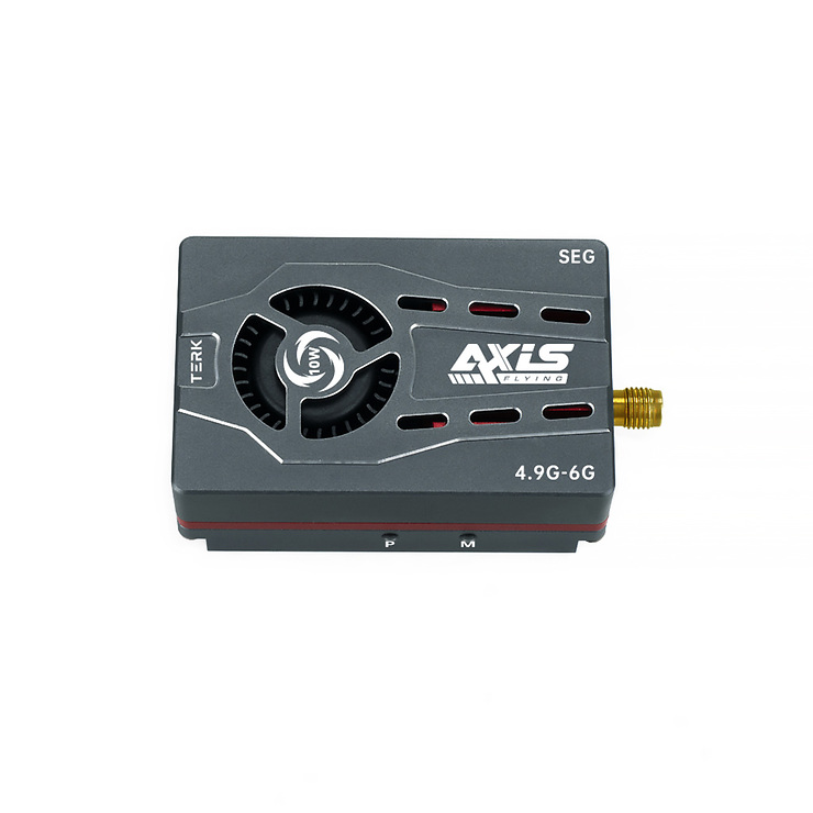 Axisflying 4.9G-6G SEG 10W analog VTX TERK FPV Videosender