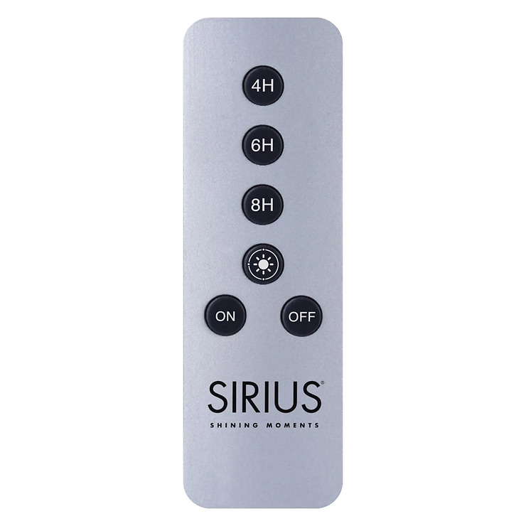 Sirius Fernbedienung Standard – Für Led-Kerzen, Lichterketten & Leuchtdekoration